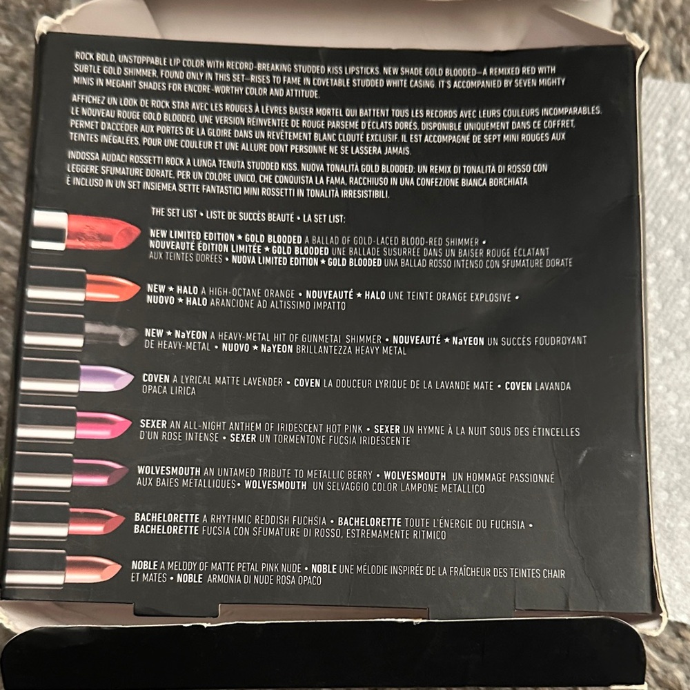 Kat Von D Mi Vida Loca Lipstick Collection - Bold Shades - Picture 3 of 4